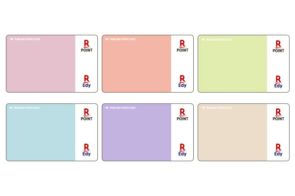 楽天楽天EdyオフィシャルショップEdy-楽天ポイントカード（パステル）