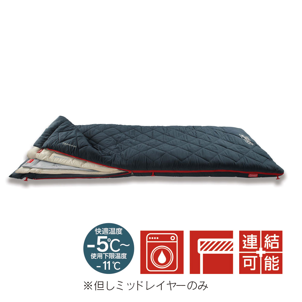 コールマン アウトドア キャンプ シュラフ マルチレイヤースリーピングバッグ 2000034777 Coleman ※1点までの販売