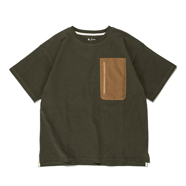 オレゴニアンキャンパー Tシャツ メンズ 難燃 ヘビーウェイト キャンプTシャツ OCW 2010 オリーブ Oregonian Camper ※1点までの販売