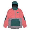 GAuX^[ Xm[{[hEFA WPbg uCNEB_[pbJuPO AB23MLFJ_203 Hot Coral/Spruse AIRBLASTER Breakwinder Packable Pullover