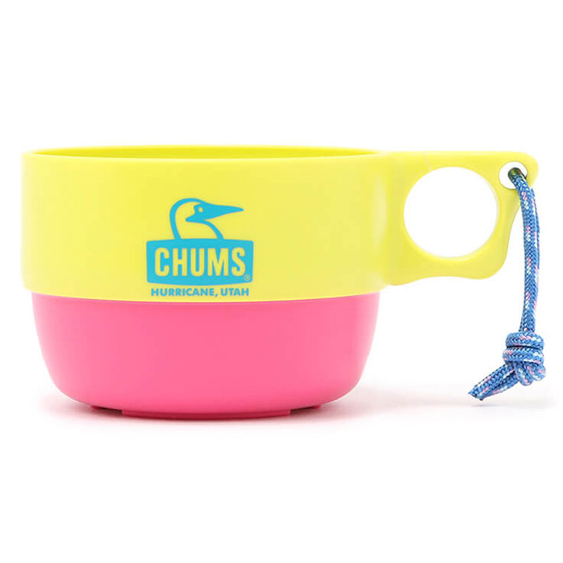 `X Lp[X[vJbv CH62-1733 Lime/Pink CHUMS Camper Soup Cup