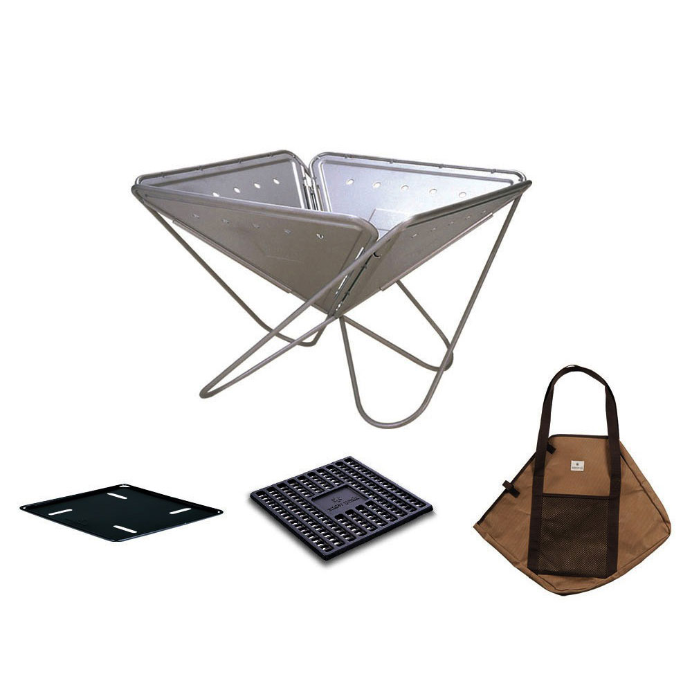 スノーピーク BBQ 焚火 焚火台 アクセサリ 焚火台Mスターターセット SET-111 snow peak ※1点までの販売のサムネイル
