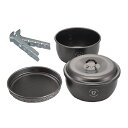 トランギア アウトドア 調理機器 クッカー ツンドラ3 ミニ ブラックバージョン TR-TUNDRA3MN-BK trangia