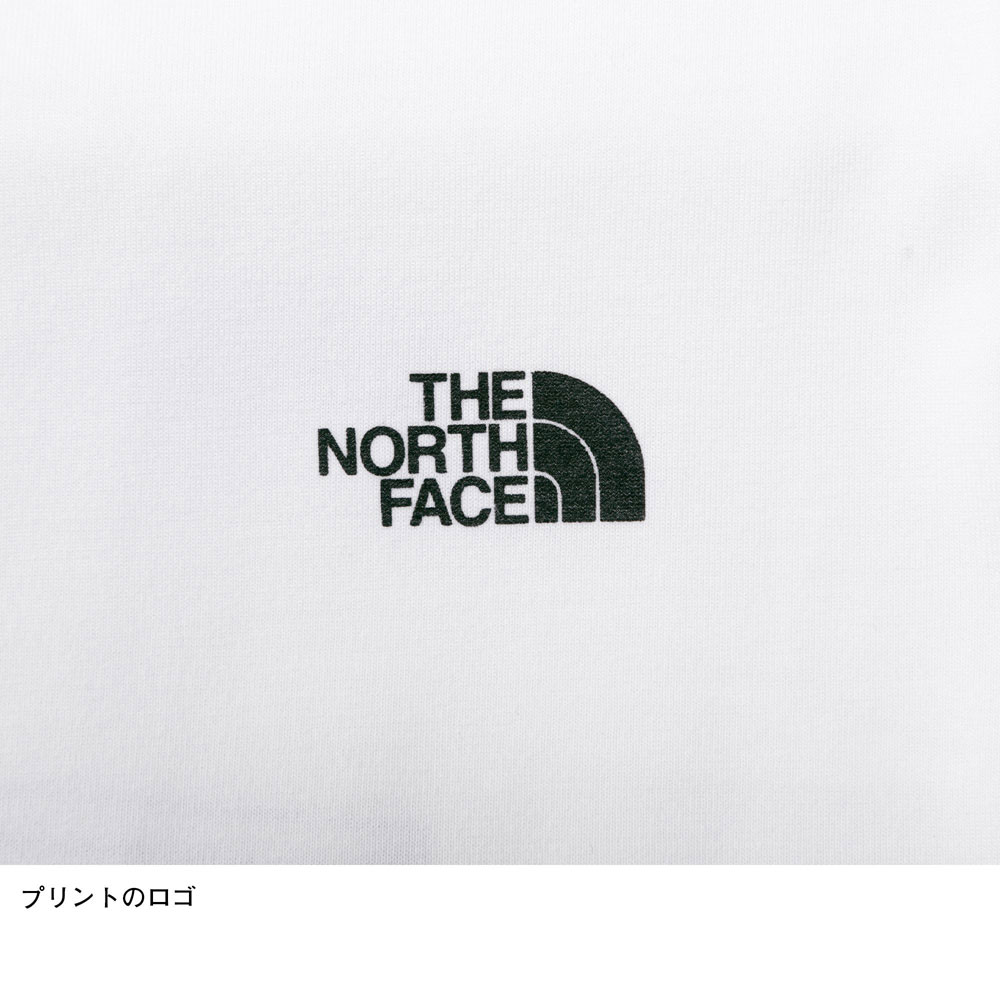 ノースフェイス Tシャツ メンズ S/Sトリプルグラデーションティー NT32250 W(ホワイト) THE NORTH FACE S/S Triple Gradation Tee