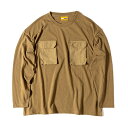 グリップスワニー メンズアパレル パーカー GEAR POCKET WIDE LS TEE GSC-51 COYOTE GRIP SWANY