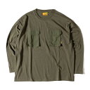 グリップスワニー メンズアパレル パーカー GEAR POCKET WIDE LS TEE GSC-51 OLIVE GRIP SWANY