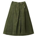 グラミチ レディースアパレル スカート コーデュロイテイルカットスカート G2FW-SK008 OLIVE GRAMiCCi