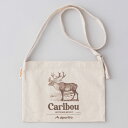 ゆるキャン△×アポリト ショルダーバッグ サコッシュ ゆるキャン△カリブーキャンバスサコッシュ AY-CAN-SACO YURUCAMP×APORITO