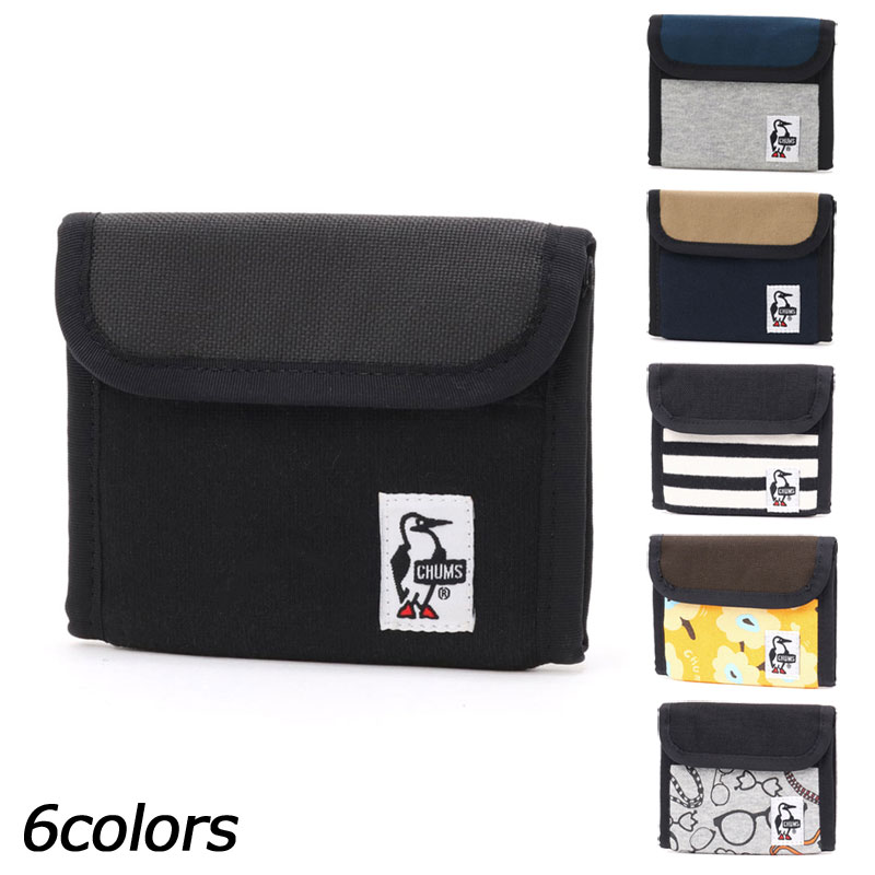 チャムス CHUMS トリフォルドウォレットスウェットナイロン CH60-3612 ウォレット 財布 コインケース カードケース