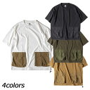 グリップスワニー GRIP SWANY キャンプポケットTシャツ 4.0 GSC-56 Tシャツ メンズ ポケット付 ドローコード付