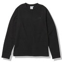 ノースフェイス THE NORTH FACE ロングスリーブヌプシコットンティー NTW32345 K(ブラック) レディース Tシャツ 長袖 ロンT UVガー...