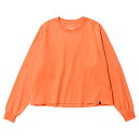 ノースフェイス THE NORTH FACE ロングスリーブヘビーコットンティー NTW32347 DO(ダスティコーラルオレンジ) レディース Tシャツ 長袖...