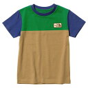 ノースフェイス THE NORTH FACE ショートスリーブTNFグランドティー NTJ32338 KT(ケルプタン) キッズ Tシャツ 半袖 オーガニックコ...