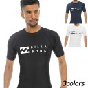 ビラボン BILLABONG ROUND NECK SS BD011852 UVケア ラッシュガード 半袖 メンズ