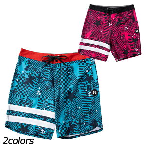 ハーレー Hurley ファントム-エコ25thエス2ブロックパーティー18" MBS0012050 カジュアル水着 サーフパンツ ボードショーツ 速乾 メンズ