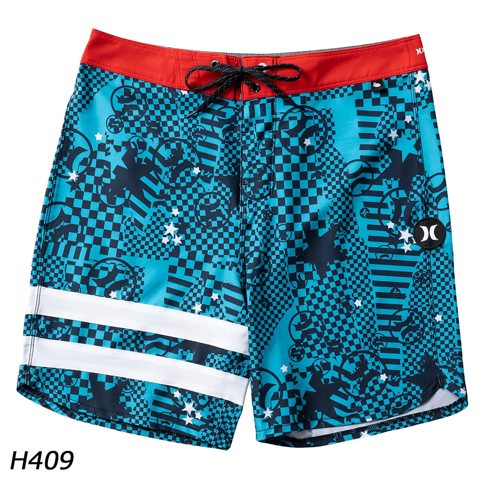 ハーレー Hurley ファントム-エコ25thエス2ブロックパーティー18" MBS0012050 カジュアル水着 サーフパンツ ボードショーツ 速乾 メンズ