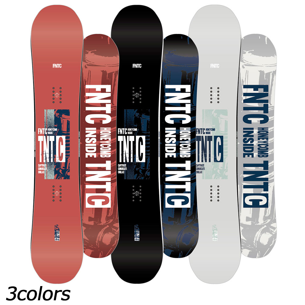 エフエヌティーシー FNTC TNT C(ティーエヌティーシー) 24D011010 スノーボード ボード ポップキャンバー