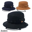 ニューエラ NEW ERA アウトドア アドベンチャー ダックキャンバス レザーパッチ 14110059 14110057 14110058 ハット 帽子 あご...