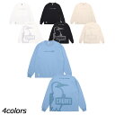 チャムス CHUMS オーバーサイズドビッグブービーブラッシュドロングスリーブTシャツ CH01-2455 Tシャツ 長袖 ロンT ユニセックス 親子お揃い(4)