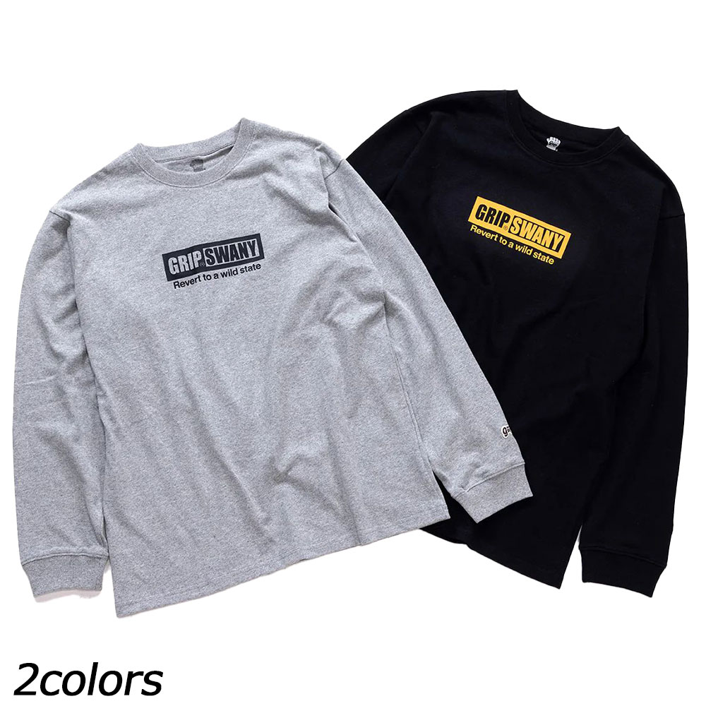 グリップスワニー GRIP SWANY GSロゴロングスリーブティ GSC-87 Tシャツ 長袖 メンズ