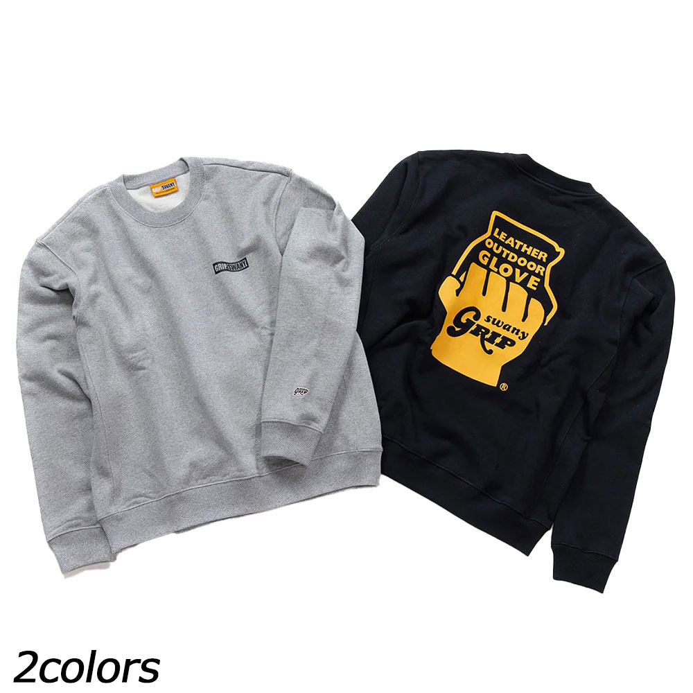 グリップスワニー GRIP SWANY GSスウェットクルー GSC-85 パーカー スウェット ヘビーウエイト メンズ
