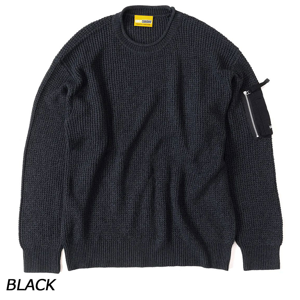 グリップスワニー GRIP SWANY ファイアプルーフミルセーター GSC-86 セーター 難燃 メンズ