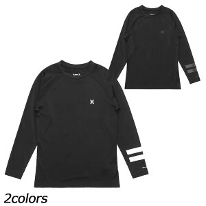 ハーレー Hurley ファントムラッシュブロックパーティーコンプレッションロングスリーブ MSRG251003 UVケア ラッシュガード 長袖 UPF50+ メンズ