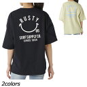 ラスティ RUSTY ペアテックス バッグニコちゃん ハイブリットロングTシャツ 925466 Tシャツ 半袖 水陸両用 シワになりにりにくい UPF50+ 軽量 速乾 レディース
