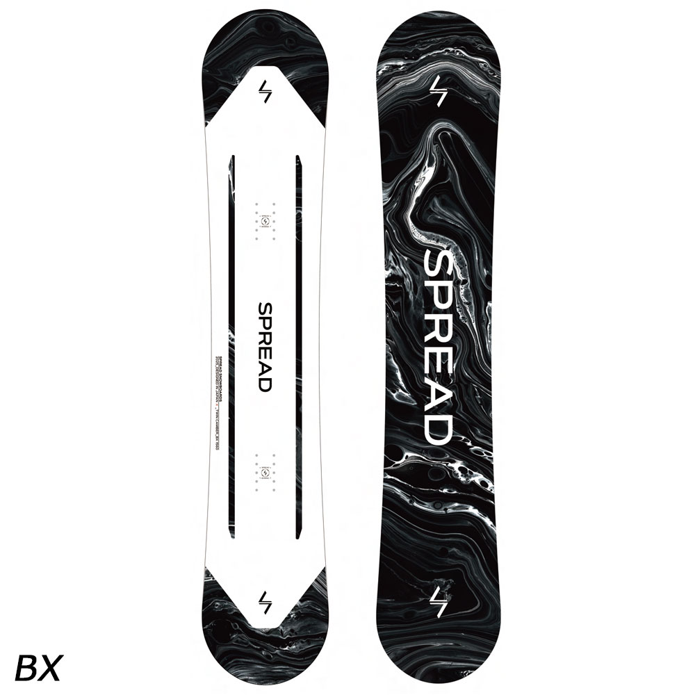 スプレッド SPREAD BX スノーボード ボード ショートバリアブルキャンバー SVC メンズ