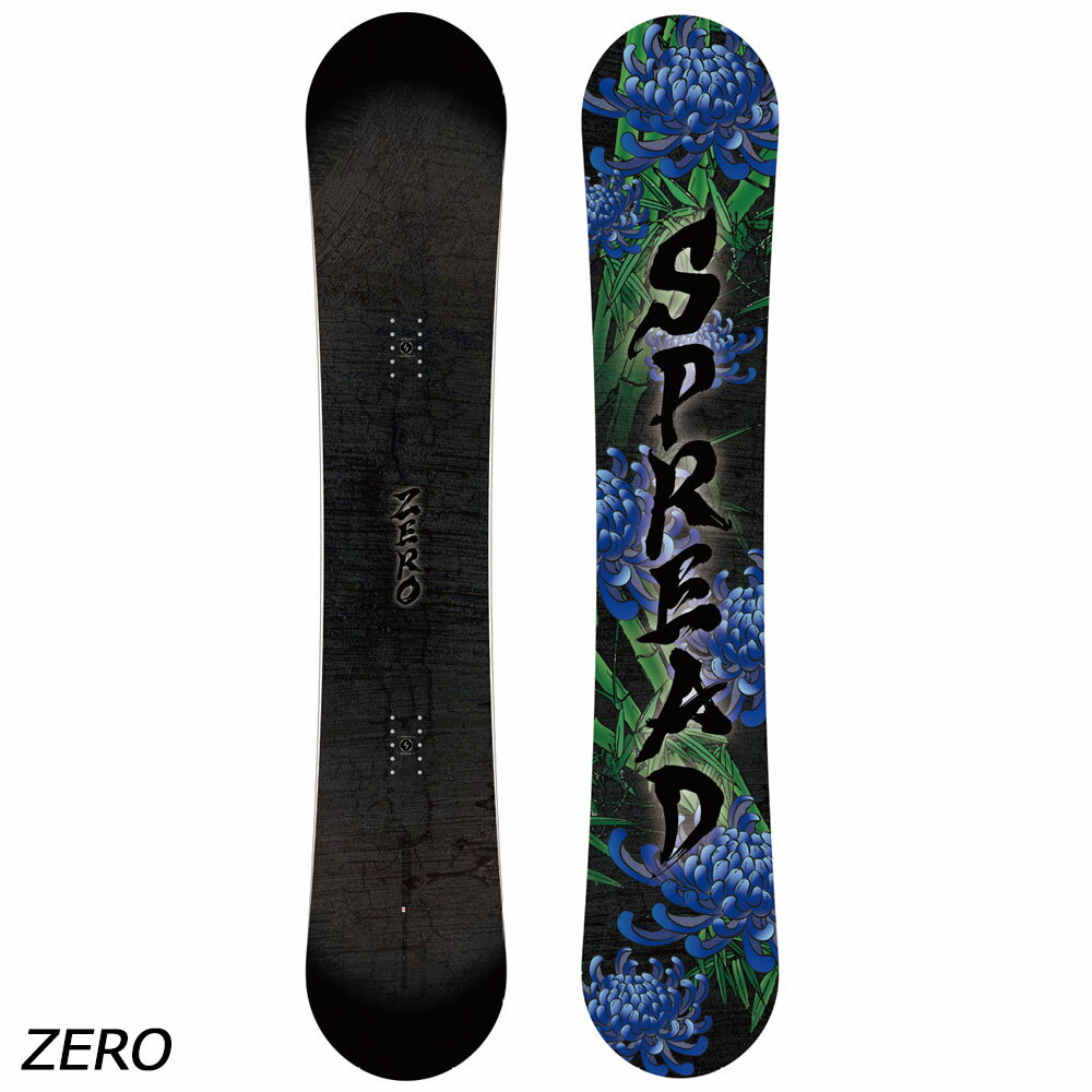 スプレッド SPREAD ZERO スノーボード ボード キャンバー メンズ