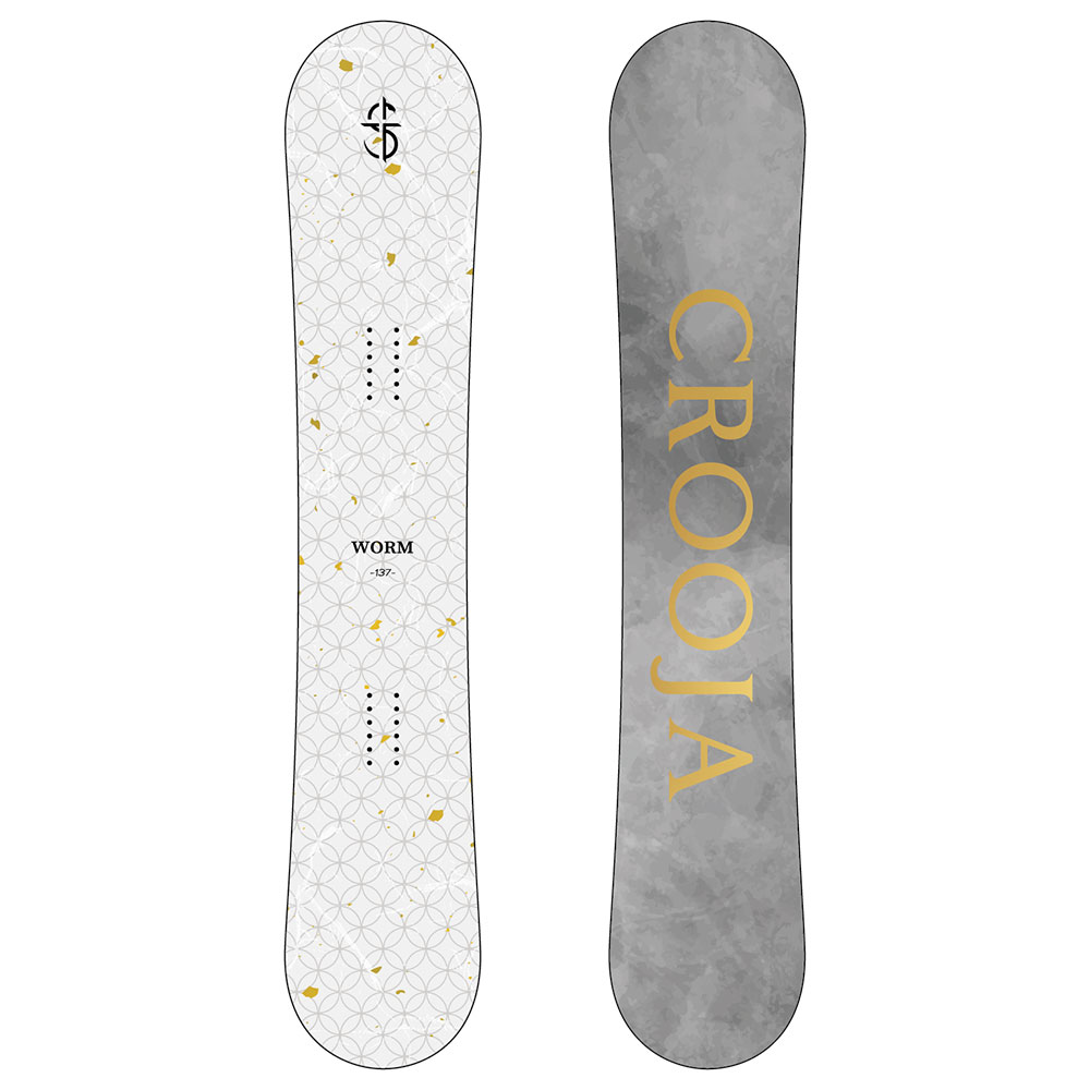 クロージャ CROOJA ウォーム スノーボード ボード Wキャンバーモデル ユニセックス