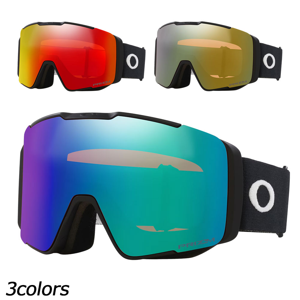 オークリー OAKLEY ラインマイナープロL(アジアフィット) マットブラックストラップ OO7143A スノーボ..