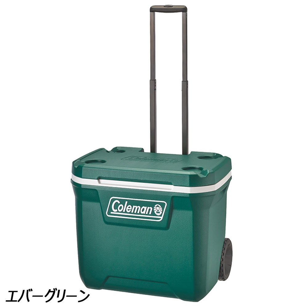 乐天商城 - コールマン Coleman エクストリームホイールクーラー/50QT 2000037235 収納 クーラーボックス ハードクーラー キャリー付