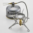 ソト SOTO マイクロレギュレーターストーブ FUSION Trek (フュージョントレック) ※燃料別売 SOD-331 ガスストーブ OD缶 分離型 登山...