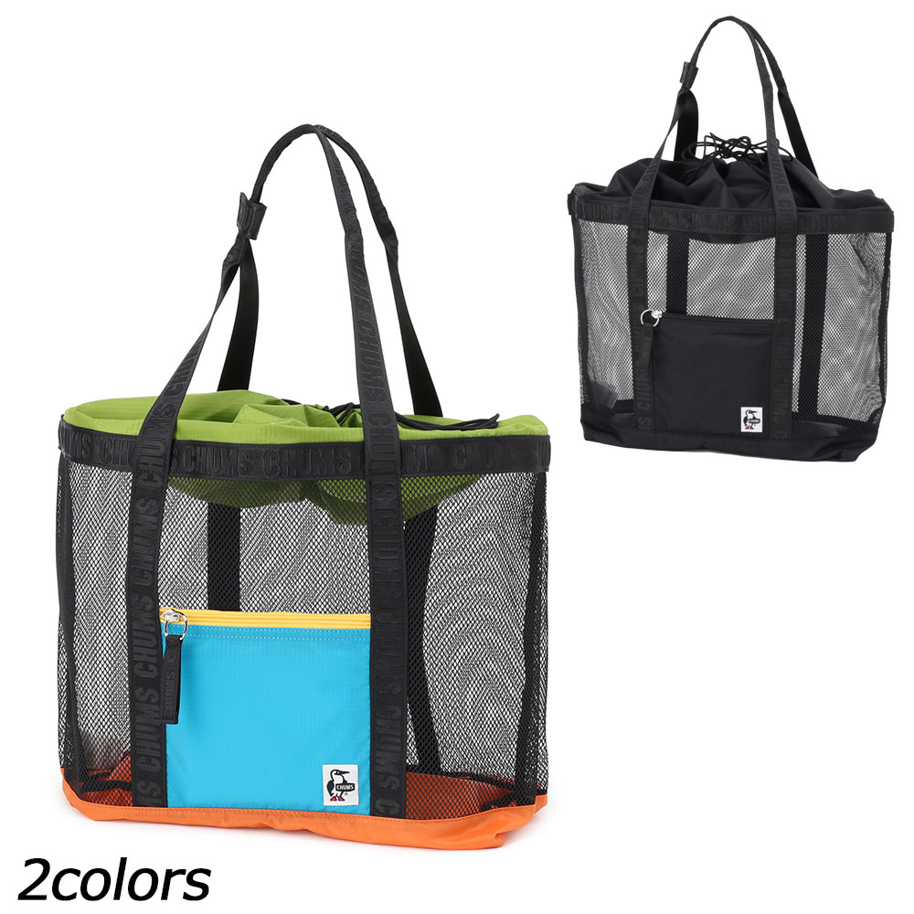 Rakuten - チャムス CHUMS メッシュトートバッグ CH60-3929 トートバッグ 容量約28L メッシュ 水はけ抜群