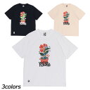 チャムス CHUMS アンチバグウォーターインザフラワーズTシャツ CH01-2509 Tシャツ 半袖 ユニセックス 虫よけ加工