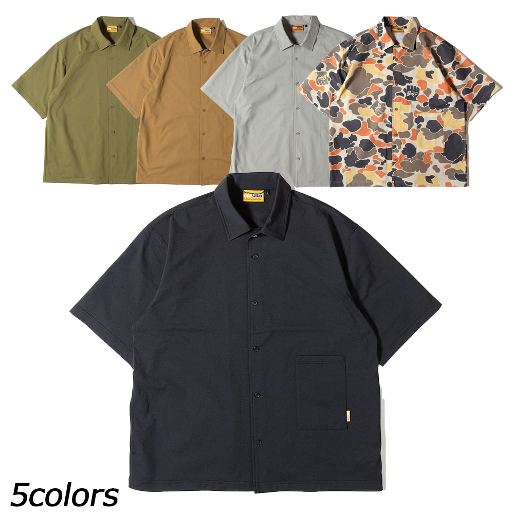 グリップスワニー GRIP SWANY ジーエスエアフローシャツ GSMSH0015 シャツ 半袖 速乾性 通気性 伸縮性 ..