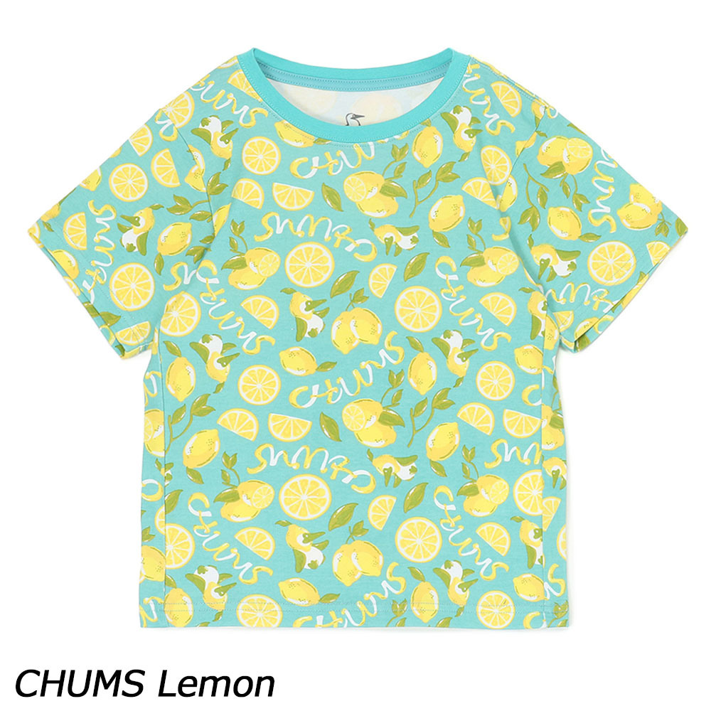 チャムス CHUMS キッズパターンドTシャツ CH21-1376 Tシャツ 半袖 キッズ ジュニア