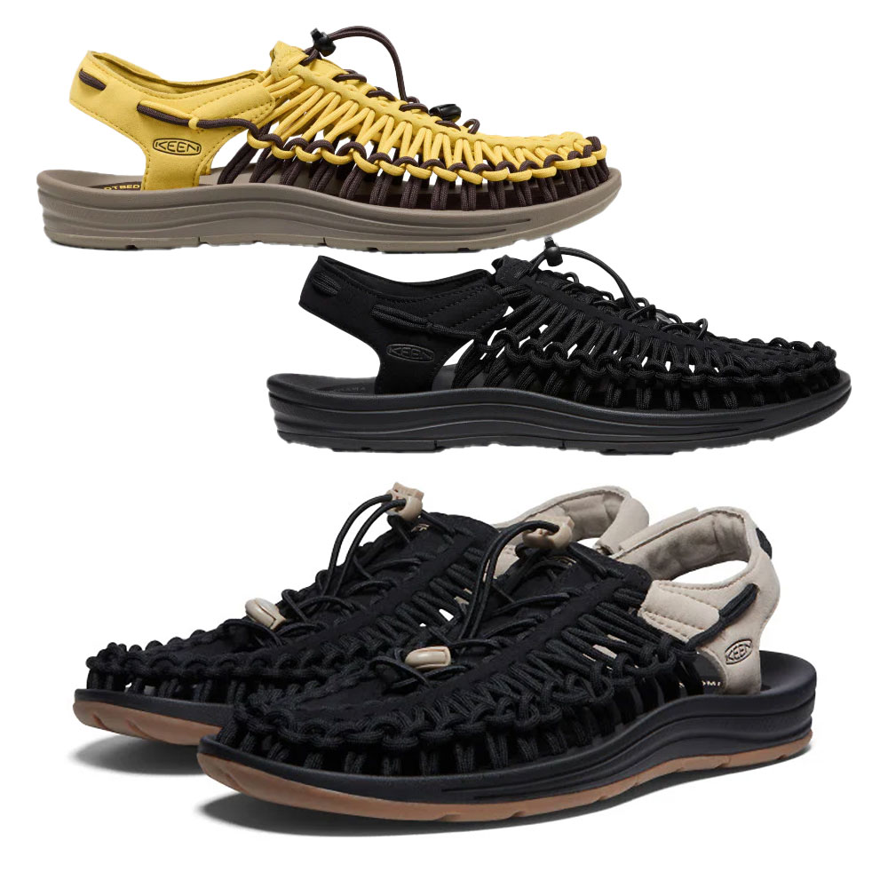 乐天商城 - キーン KEEN ユニーク 1032181 1027437 1014097 ハイブリッドシューズ サンダル メンズ 定番 人気