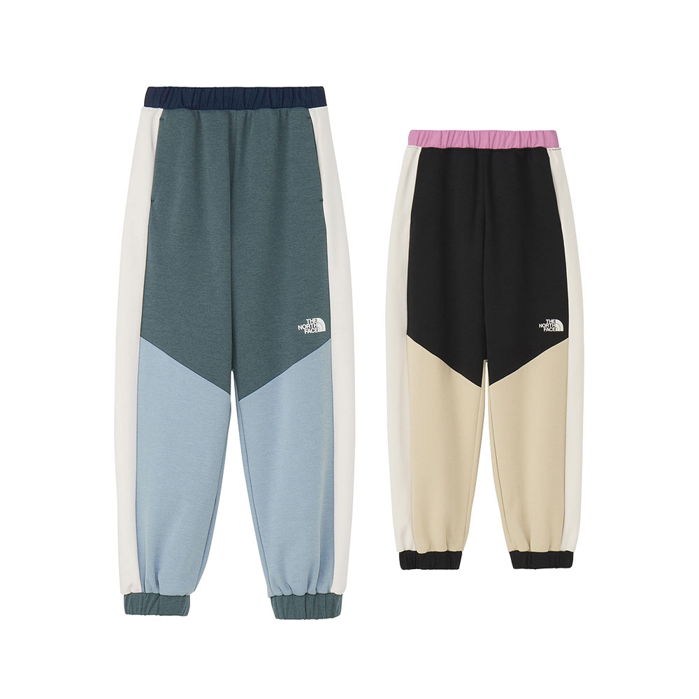 乐天商城 - ノースフェイス THE NORTH FACE モーションスムージワイドパンツ NBJ32602 スウェット ロングパンツ UVプロテクト 抗菌 防臭 ワイドシルエット キッズ ジュニア