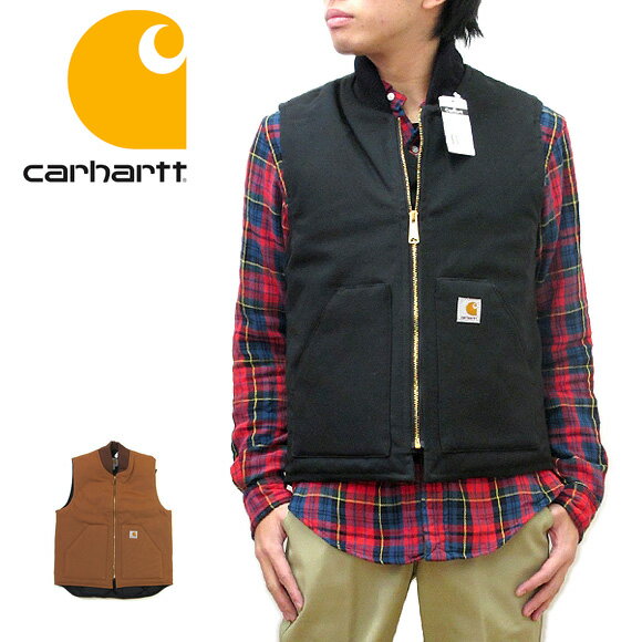 カーハート ベスト Carhartt V01 ダック ベスト 裏地 キルティング メンズ DUCK VEST ワークウェア ストリート アメカジ カジュアル
ITEMPRICE