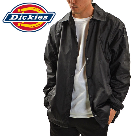 Dickies ディッキーズ ジャケット 76242 ナイロンジャケット ウインドブレーカー コーチジャケット 仕事着 作業着 SNAP FRONT NYLON JACKET 76-242 【メンズ・873・874】