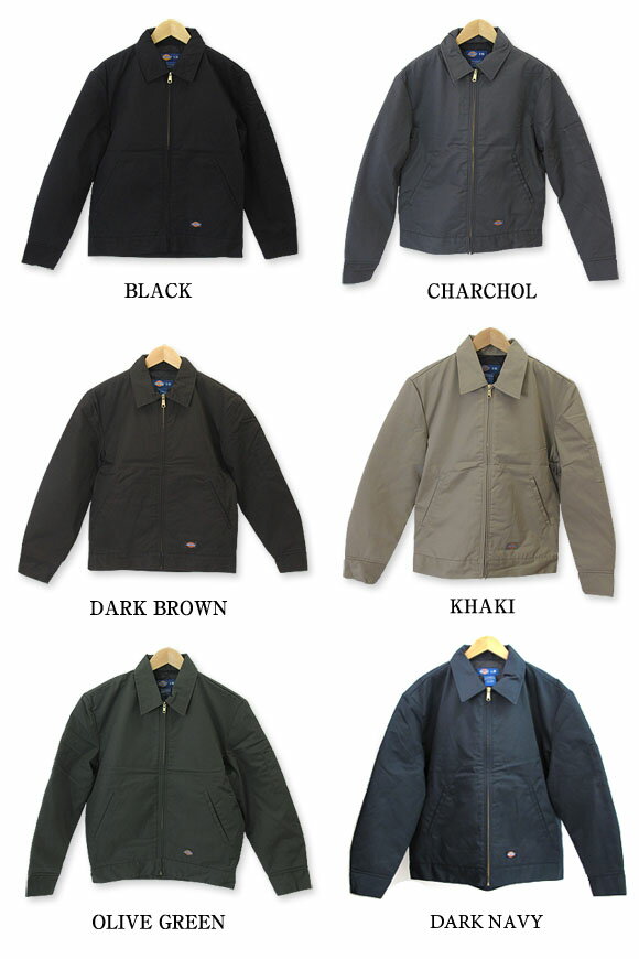 Dickies ディッキーズ ジャケット JT15 アイゼンハワージャケット【TJ15】スイングトップ LINED EISENHOWER JACKET デッキーズ 仕事着 作業着 つなぎ