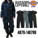 【ディッキーズレディース/ガール】長袖つなぎ カバーオールLady 039 s/GIRL 4879/48799 DELUXE COVERALL ワークウェア 作業着 作業服 レディースサイズ Dickies