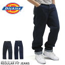 ディッキーズ Dickies デニムパンツ 9393 レギュラーフィット ジーンズ レングス32 アメカジ カジュアル ストリート B系 メンズ