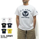 U.S. ARMY ユーエスアーミー Tシャツ 半袖 AIR FORCE エアフォース アメリカ軍 米軍 US AIR FOCE ミリタリー ALPHA アルファ ROTHCO ロスコ 