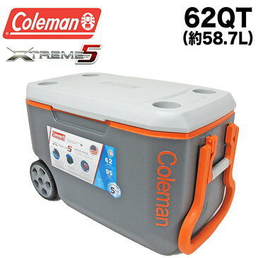 送料無料 コールマン COLEMAN クーラーボックス 62QT 3000004485 エクストリーム クーラーボックス 大容量58.7L XTREME COOLERS BOX アウトドア キャンプ 運動会 釣り フィッシング メール便不可