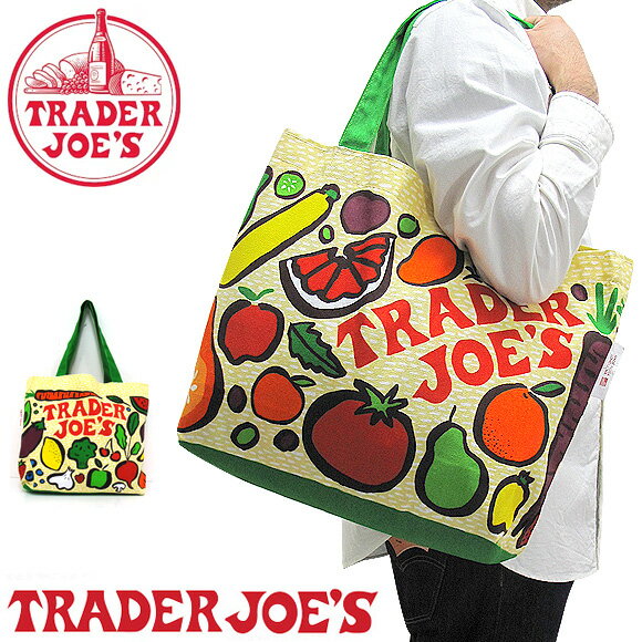 メール便配送】TRADER JOE'S トレーダージョーズ エコバッグ メール便配送】TRADER JOE'S トレーダージョーズ エコバッグ