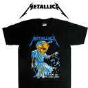 METALLICA メタリカ バンドTシャツ 半袖 BA-0001-BK Their Money Tips Her Scales Again TEE バンドTシャツ