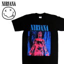 NIRVANA ニルヴァーナ ニルバーナ バンドTシャツ 半袖 BA-0014-BK SLIVER TEE バンドロゴTシャツ